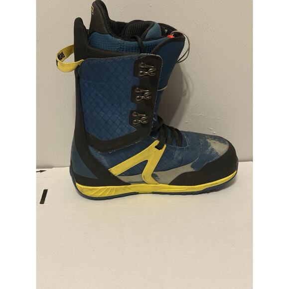 Burton Kendo Snowboard Boots Men’s Size 9M Blue/Yellow main image 8